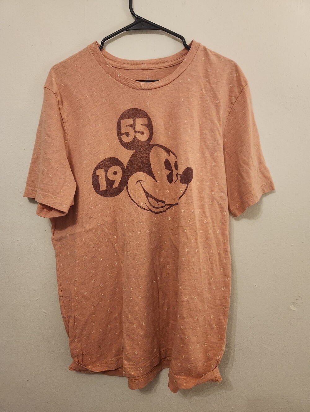 Disney Parks Mickey Mouse 1955 Head T- Shirt.  Size XL EUC